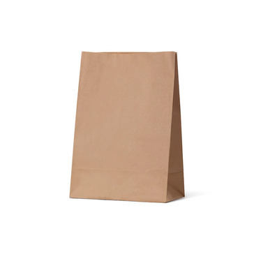 Flat Bottom Supermarket Large Paper Bag - Bee Dee