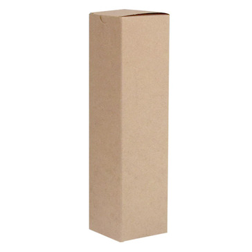 Wine 1 Bottle Box Natural Kraft 89x89x343mm - Bee Dee