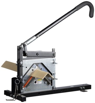 Cardboard Corner Board Cutter - Black, Metal Design - Matthews