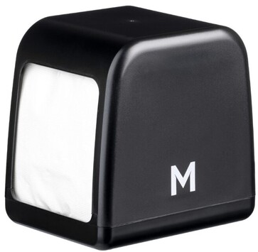 Compact Napkin Dispenser - Black, 250 Sheet Capacity   - Matthews