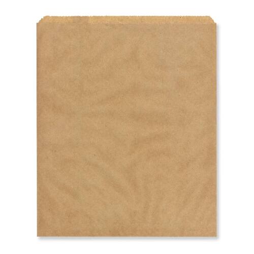 # 11 Flat Brown Bag 50gsm (396x310) Pack 500 - Gratpak